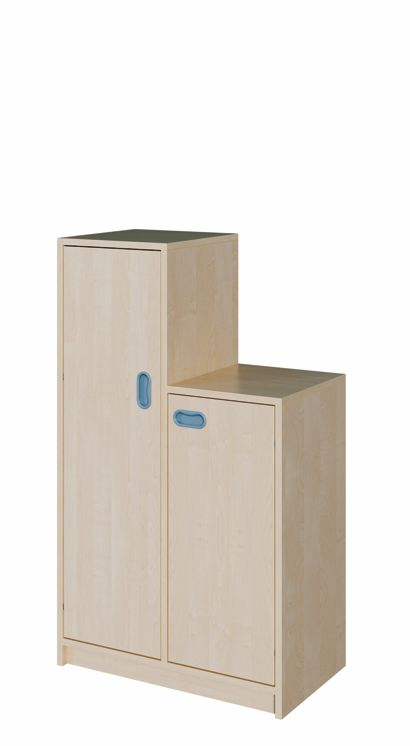 SideStep Schrank 120/80 cm, 2 Türen